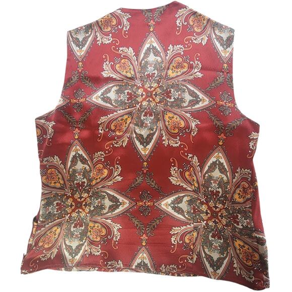 Talbots Petites Pure Silk Sleeveless Blouse Women's Size 12 - Picture 5 of 9